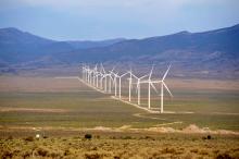 Desert wind energy project